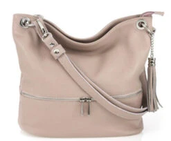 Sac Cuir Femme Vachette Rose " JOSS "