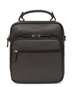 Hexagona Sacoche Cuir Vachette Marron " 461832 " 9 Hexagona Sacoche Cuir Vachette Marron " 461832 " -Maroquinerie 46183220001 049057800 0950 27102022