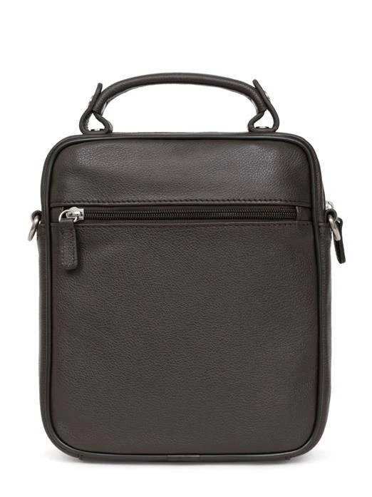 Hexagona Sacoche Cuir Vachette Marron " 461832 " 1 Hexagona Sacoche Cuir Vachette Marron " 461832 "