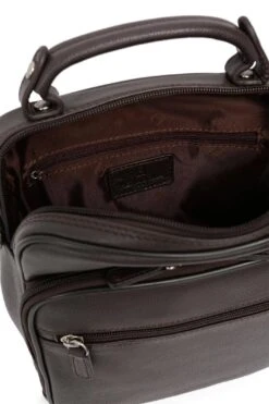 Hexagona Sacoche Cuir Vachette Marron " 461832 " 7 Hexagona Sacoche Cuir Vachette Marron " 461832 " -Maroquinerie 46183220005 029183000 0950 27102022