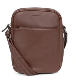 Hexagona Sacoche En Cuir De Vachette Chocolat " 462697 " -Maroquinerie 462697a91 027290900 1103 04042023