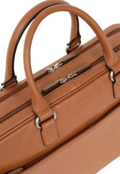 Hexagona Porte Ordinateur Cuir Vachette Tan " 464409 " -Maroquinerie 464409a204 007978000 1103 04042023