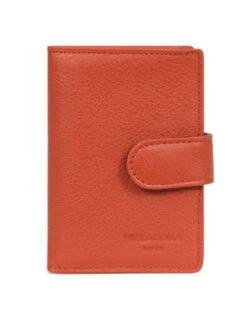 Hexagona Porte Cartes Cuir Vachette Orange " 467254 " -Maroquinerie 46725417001 091894100 1625 14062022
