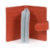 Hexagona Porte Cartes Cuir Vachette Orange " 467254 "