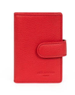 Hexagona Porte Cartes Cuir Vachette Fraise " 467254 " -Maroquinerie 467254a231 015014700 1625 14062022