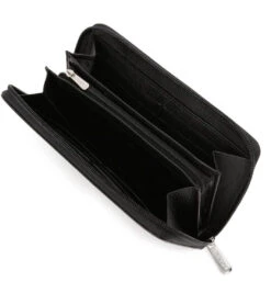 Hexagona Portefeuille En Cuir De Vachette Noir " 467258 " -Maroquinerie 46725801004 049246400 1625 14062022