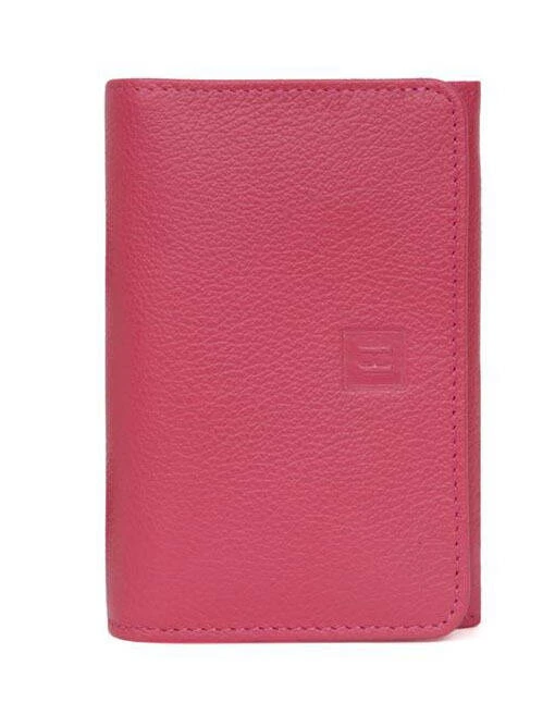 Hexagona Portefeuille Cuir Vachette Fushia " 467627 " 5 Hexagona Portefeuille Cuir Vachette Fushia " 467627 " – Image 5