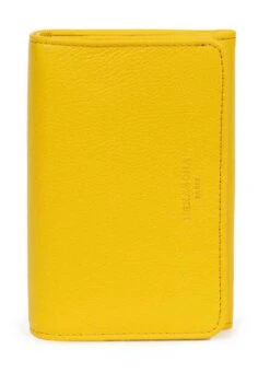 Hexagona Portefeuille Cuir Vachette Jaune " 467627 " -Maroquinerie 46762790001 027039500 1625 14062022