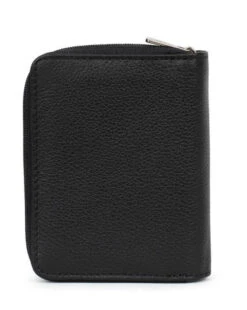 Maroquinerie 44 Hexagona Portefeuille 1 Volet Cuir Vachette Noir " 468322 "