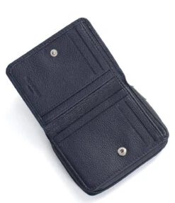 Hexagona Portefeuille 1 Volet Cuir Vachette Marine " 468322 " -Maroquinerie 46832221004 007775400 1630 18092023