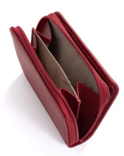 Hexagona Portefeuille 1 Volet Cuir Vachette Rouge Fonce " 468322 " -Maroquinerie 46832288005 075748100 1630 18092023