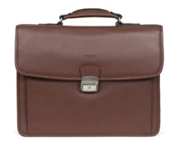 Hexagona Serviette En Cuir Vachette Chocolat " 469545 " 9 Hexagona Serviette En Cuir Vachette Chocolat " 469545 " -Maroquinerie 469545a91 086557600 0955 17032023