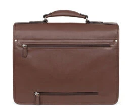 Hexagona Serviette En Cuir Vachette Chocolat " 469545 "