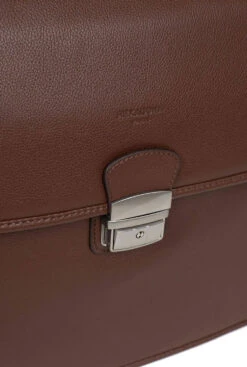 Hexagona Serviette En Cuir Vachette Chocolat " 469545 " 7 Hexagona Serviette En Cuir Vachette Chocolat " 469545 " -Maroquinerie 469545a94 010728700 0955 17032023