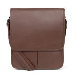 Hexagona Besace Cuir Vachette Chocolat " 469548 " -Maroquinerie 469548a91 088328000 1103 04042023