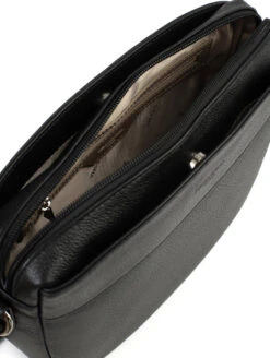 Hexagona Sac Porté Travers Noir " 469628 " -Maroquinerie 46962801005 043119600 1527 06122022