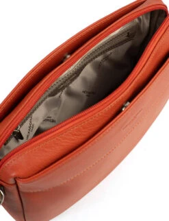 Hexagona Sac Porté Travers Orange " 469628 " -Maroquinerie 46962817005 041798300 1442 14062022
