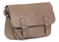 Hexagona Gibecière Cuir De Vachette Grainé écorce " 469707 "