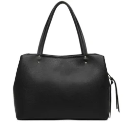 Lancaster - Grand Sac Cabas Foulonné Double Noir/Nude 6 Lancaster - Grand Sac Cabas Foulonné Double Noir/Nude -Maroquinerie 470 48 grand sac cabas foulonne double cuir noir nude nouveaute femme lancaster 2021 2