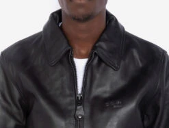 Blouson Cuir Homme Noir Schott "LC 5100" -Maroquinerie 5100 015176100 1519 06102022