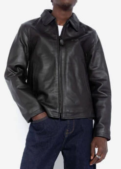 Blouson Cuir Homme Noir Schott "LC 5100" -Maroquinerie 5100blousonpresentation 019412500 1519 06102022