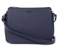 Hexagona Sac Porté Travers Synthétique Grainé Bleu " 535986 " -Maroquinerie 53598637001 044887800 1525 04032022