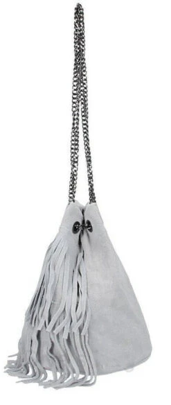 Sac Cuir Femme Gris "NAIMA" -Maroquinerie 53naimatr977grgrigio3 093350200 1049 18102021