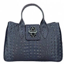 Sac à Main Cuir Navy " LAURA " -Maroquinerie 54laurabm11205blblu1 007237800 1602 14092021