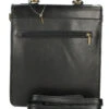 Petit Cartable Cuir Vachette Noir " LEO "