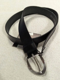 Ceinture Cuir Femme Noir " 5620 "