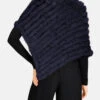 Poncho Lapin Femme Bleu Fonce Oakwood " 6034 "