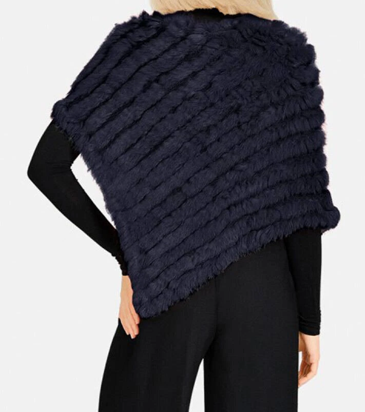 Poncho Lapin Femme Bleu Fonce Oakwood " 6034 " 1 Poncho Lapin Femme Bleu Fonce Oakwood " 6034 "