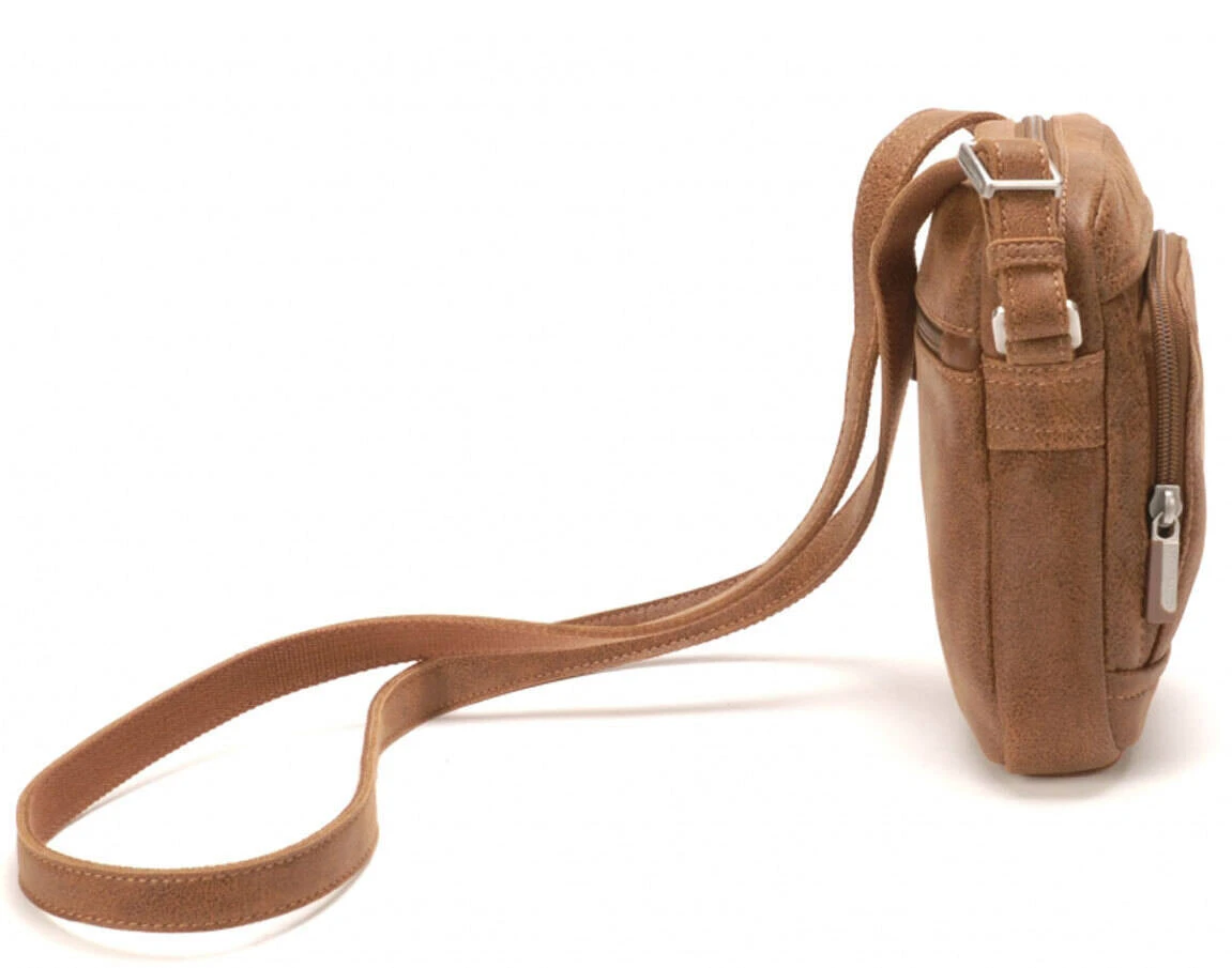 Sacoche Cuir Homme Cognac Arthur Et Aston " 62-1043 " 2 Sacoche Cuir Homme Cognac Arthur Et Aston " 62-1043 " – Image 2