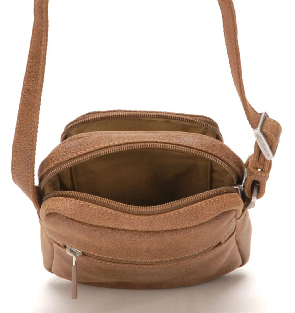 Sacoche Cuir Homme Cognac Arthur Et Aston " 62-1043 " 4 Sacoche Cuir Homme Cognac Arthur Et Aston " 62-1043 " – Image 4