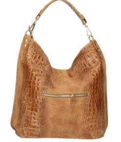 Sac Cuir Vachette Cognac "LUISA"