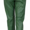 Pantalon Cuir Oakwood Femme Agneau Emeraude " 63641 "