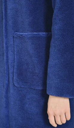 Manteau Laine Femme Bleu Fonce Oakwood " 63747 " -Maroquinerie 63747bleuzoom 047289400 1620 12102023