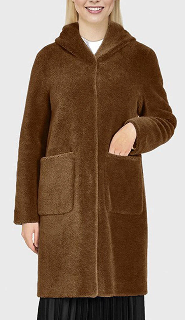 Manteau Laine Femme Cognac Oakwood " 63747 " 7 Manteau Laine Femme Cognac Oakwood " 63747 " – Image 7