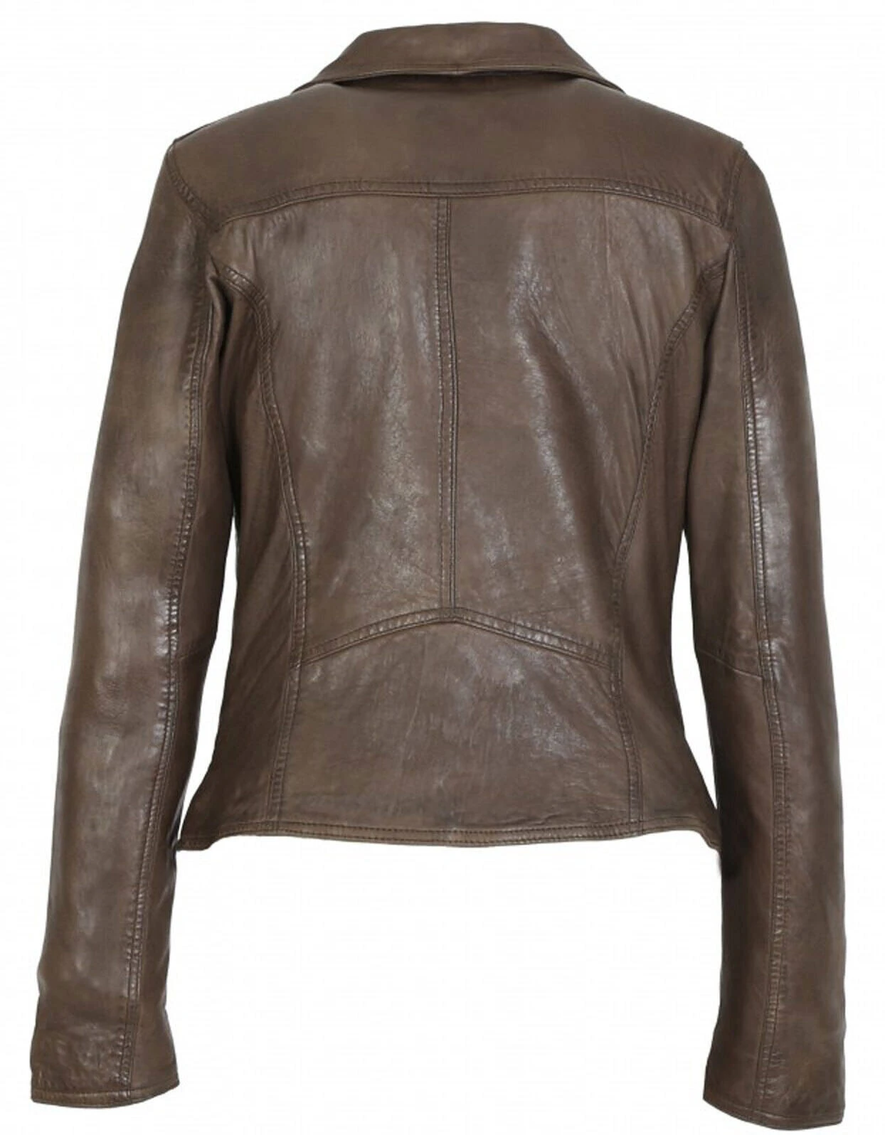 Blouson Cuir Femme Marron Oakwood " 64095 " 1 Blouson Cuir Femme Marron Oakwood " 64095 "