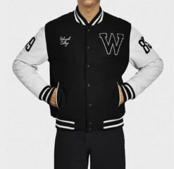 Oakwood Blouson Teddy Tissu+cuir Noir " 64529 " -Maroquinerie 64529noir1 081465600 1620 12102023