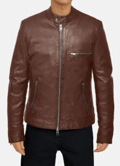 Blouson Cuir Homme Tan Oakwood " 64650 " -Maroquinerie 646502 058808000 1620 12102023