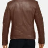 Blouson Cuir Homme Tan Oakwood " 64650 "
