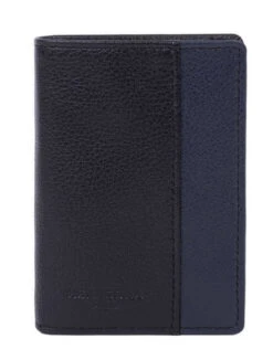 Hexagona Porte-cartes Cuir Vachette Grainé Noir Marine " 687816 " -Maroquinerie 687816 noir marine 045447600 1040 18092019