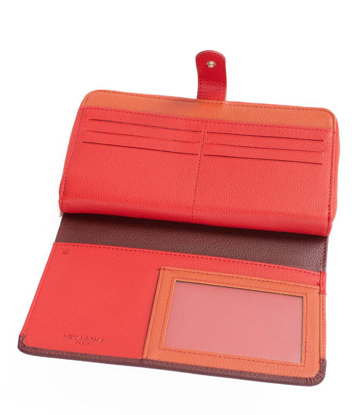 Hexagona Compagnon De Voyage 1 Volet Vachette Rouge " 688264" 3 Hexagona Compagnon De Voyage 1 Volet Vachette Rouge " 688264" – Image 3