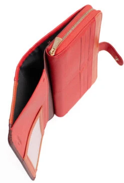 Hexagona Compagnon De Voyage 1 Volet Vachette Rouge " 688264" 10 Hexagona Compagnon De Voyage 1 Volet Vachette Rouge " 688264" -Maroquinerie 68826407506 089931300 1101 04042023