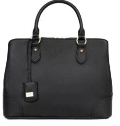 Hexagona Sac Porté Main 2 Poignées Vachette Noir " 689983 " -Maroquinerie 68998301001 052854100 0912 15092023