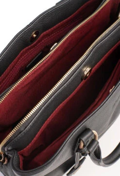 Hexagona Sac Porté Main 2 Poignées Vachette Noir " 689983 " -Maroquinerie 68998301005 034763700 0911 15092023