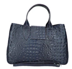 Sac à Main Cuir Navy " LAURA " -Maroquinerie 69laurabm11205blblu3 008799200 1602 14092021