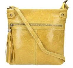 Sac Bandoulière Cuir Giallo " EVAN "
