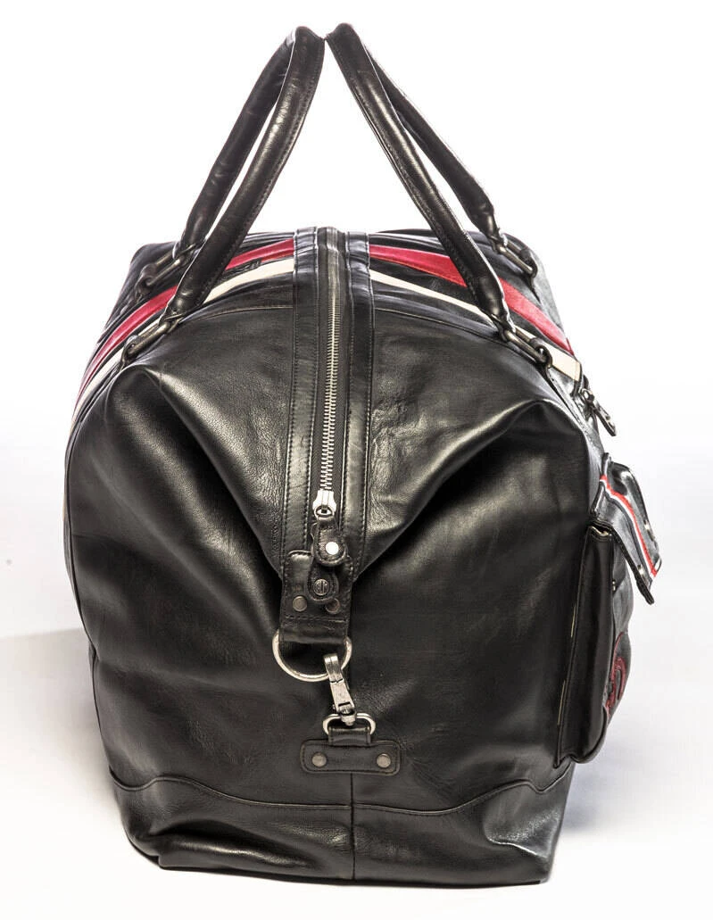 Sac Cuir Agneau Noir " WE 48H " 2 Sac Cuir Agneau Noir " WE 48H " – Image 2